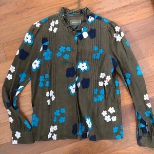Zadig & Voltaire flower button down